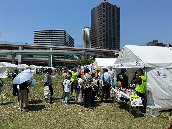 協力会出展状況(みなとの森公園)